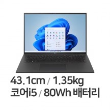 LG전자 그램17 17Z90R-EA70K [외장그래픽탑재]